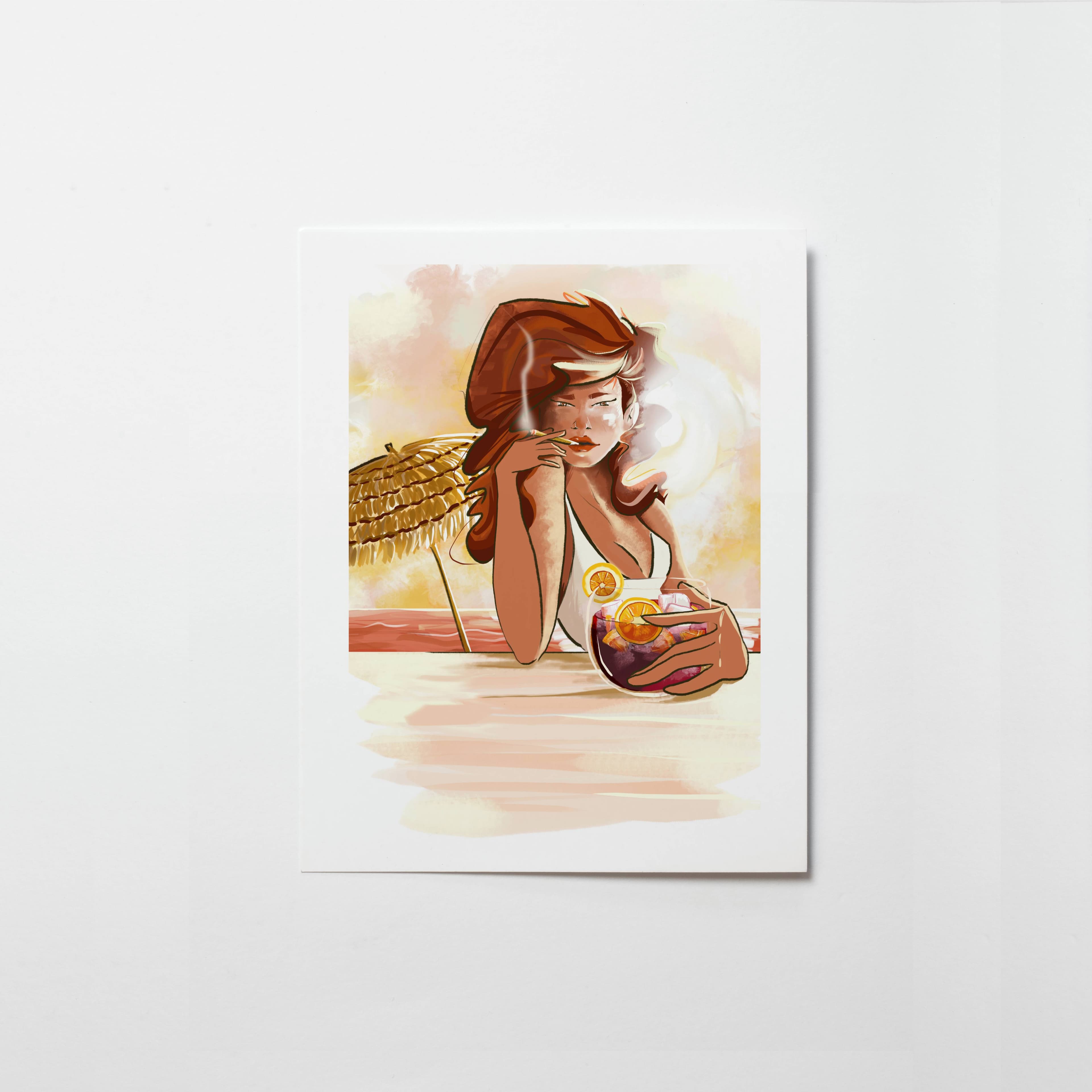 Sangria — illustration de Margaux Cortier