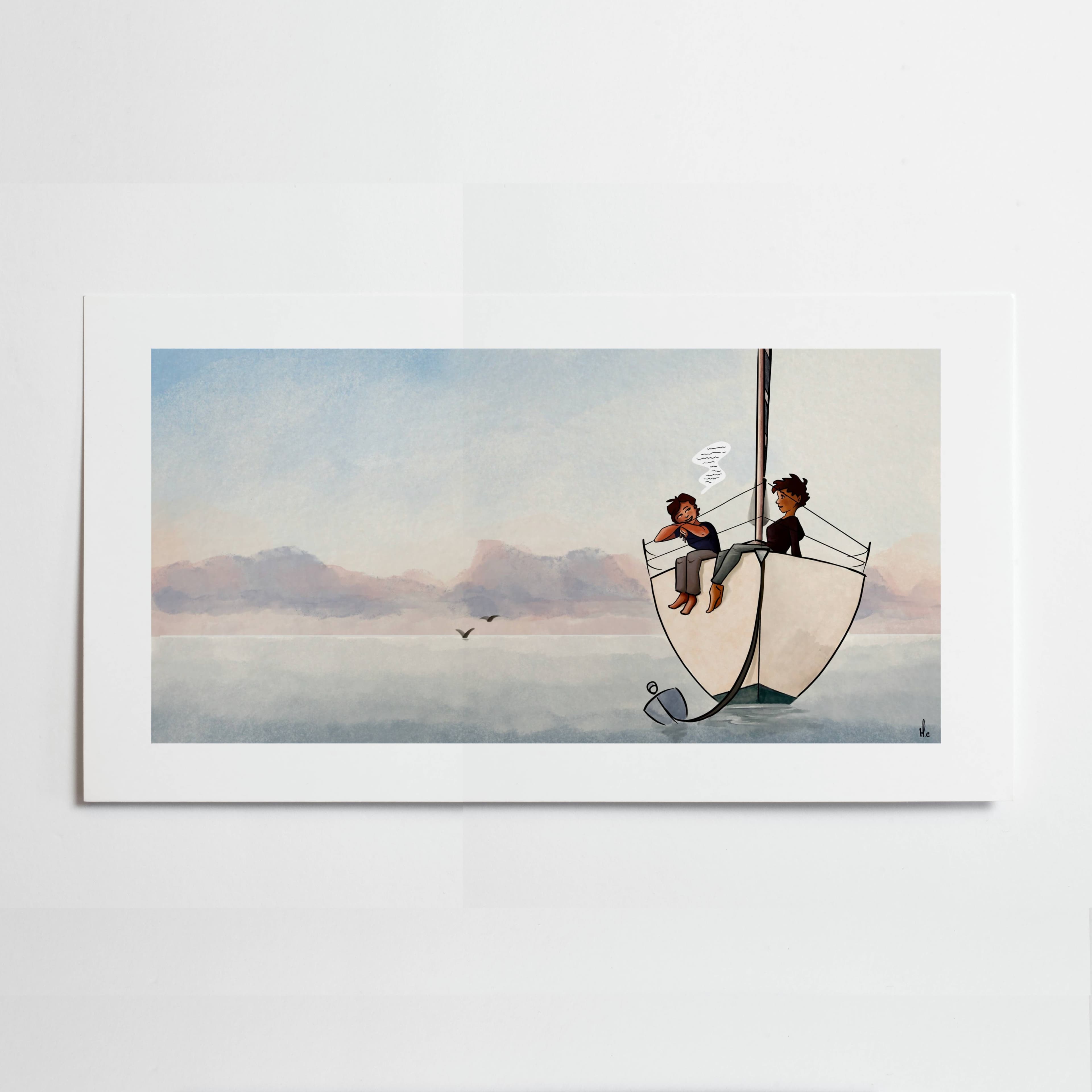 Sophie & Margaux — illustration de Margaux Cortier